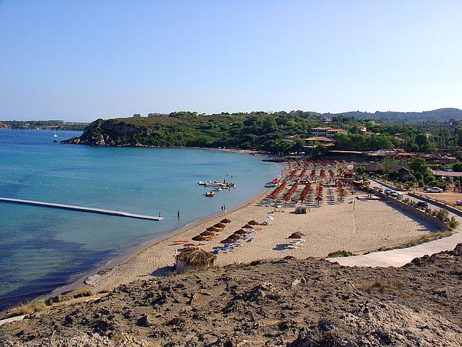 Der Strand von Agios Nikolaos auf Zakynthos (c by Webtraveller)