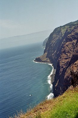 Von Ponta do Pargo nach Osten