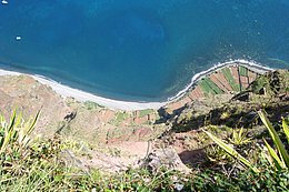 Blick von Cabo Girão hinunter